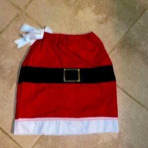 Christmas dress red 3T